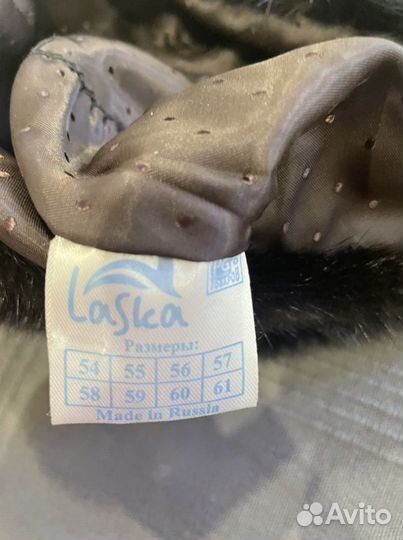 Шапка норковая новая