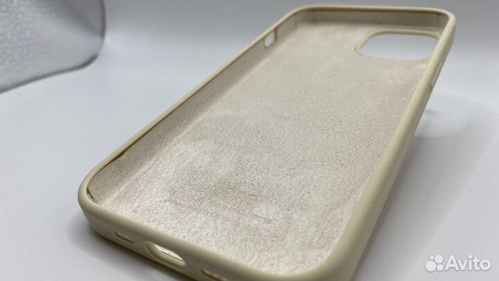 Чехол на iPhone 13 Silicon Case Antique White