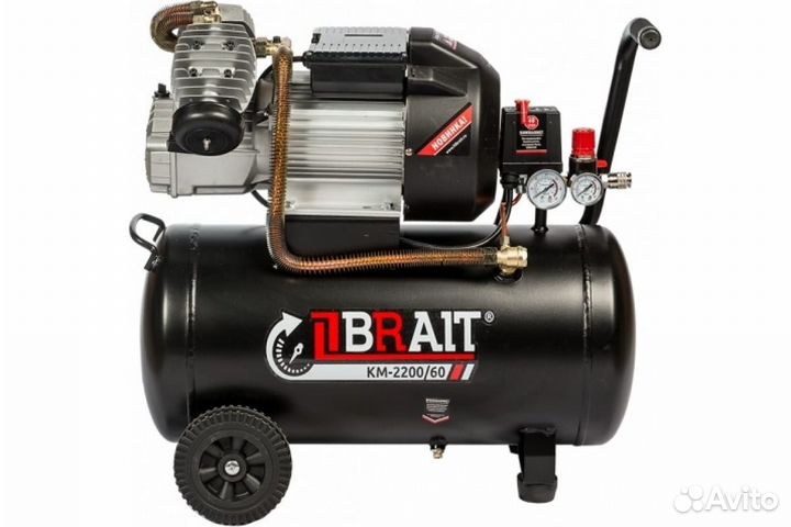 Воздушный компрессор brait км-2200/60