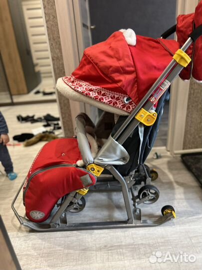 Коляска санки