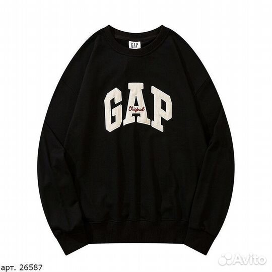 Свитшот Gap Черный