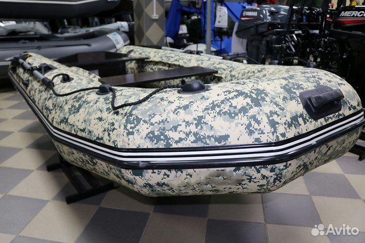 Лодка пвх Муссон 3000 ск камуфляж
