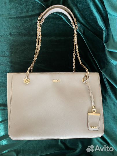 Сумка женская натуральная кожа dkny