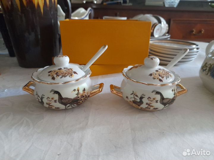 Заварочный чайник, кувшин, соусники