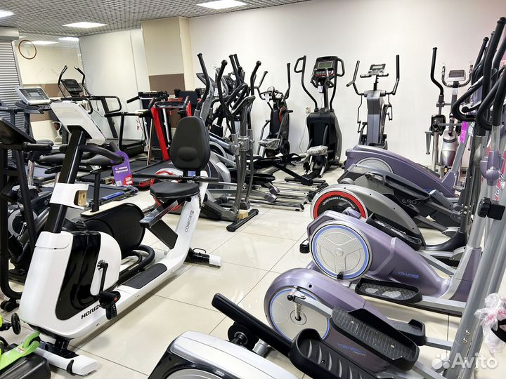 Беговые дорожки. Эллиптические и велотренажеры