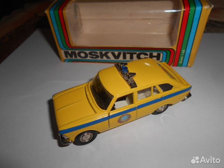 Иж Комби А12 Милиция 1/43 СССР капот люстра гаи