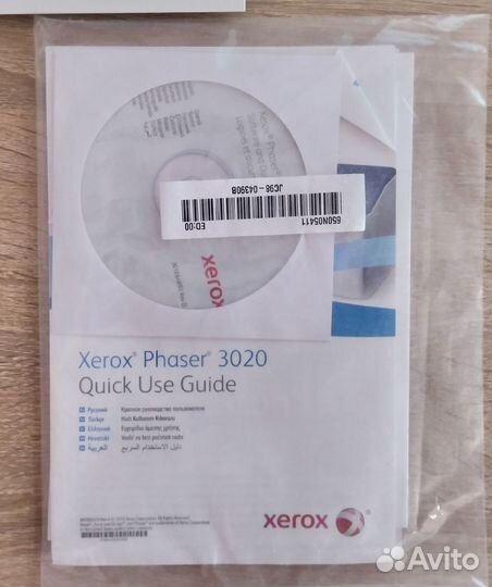 Принтер Xerox phaser 3020