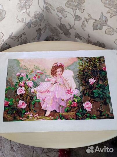 Вышивка Ангел, большая