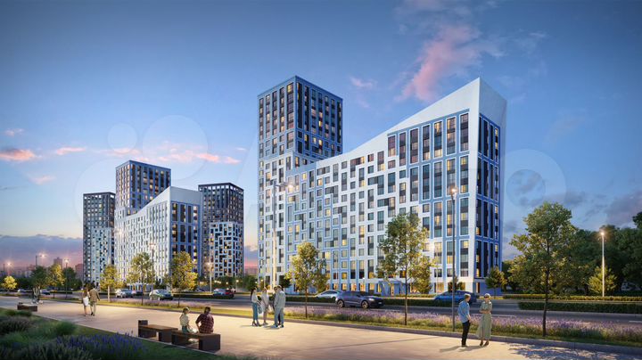 3-к. квартира, 68,9 м², 17/22 эт.