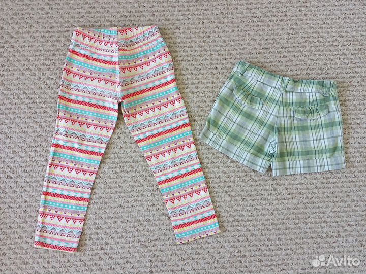 Брюки шорты Zara для девочки 104 110