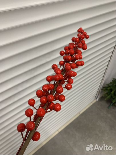 Новогодние веточки декор 50см