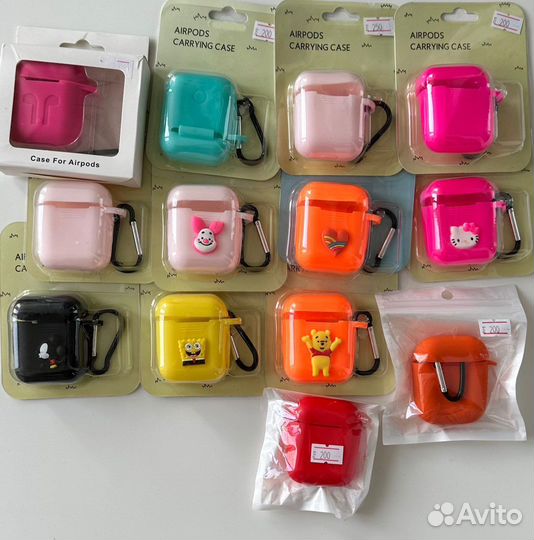 Чехлы на эйрподс Apple AirPods наушники