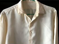 Старинная рубаха рубашка мужская натуральный шелк