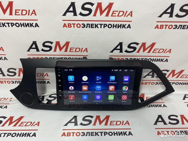 Магнитола android Kia Picanto 2011+