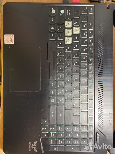 Ноутбук Asus tuf gaming FX505DT