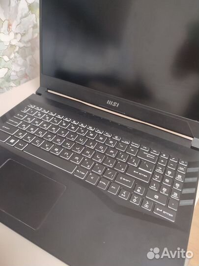 Msi alpha 15 b5eek отличное состояние