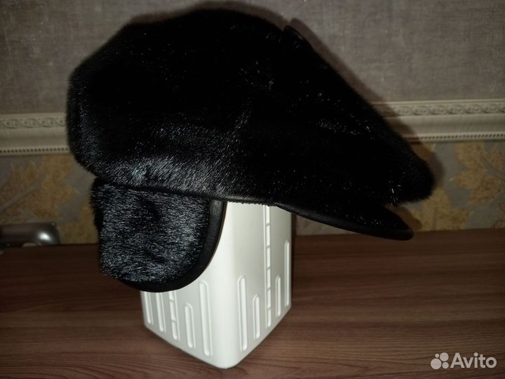 Меховая мужская кепка