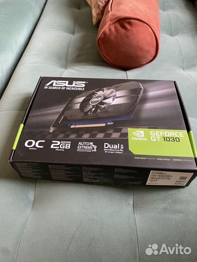 Видеокарта asus geforce GT 1030