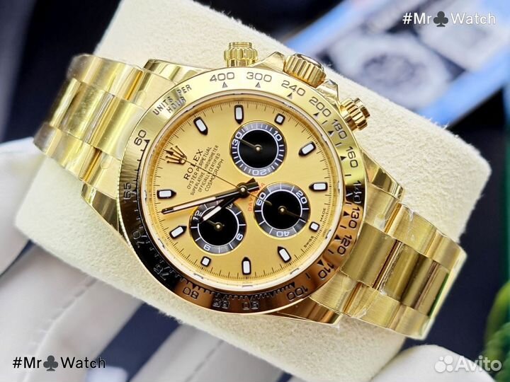 Часы Rolex Daytona Gold с гарантией