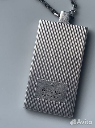 Подвеска gucci серебро/ украшения gucci