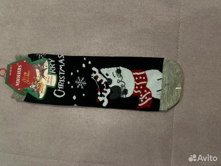 Носки новогодние