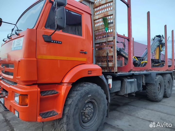 Услуги Камаз вездеход с манипулятором