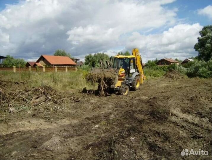 Расчистка участка благоустройство