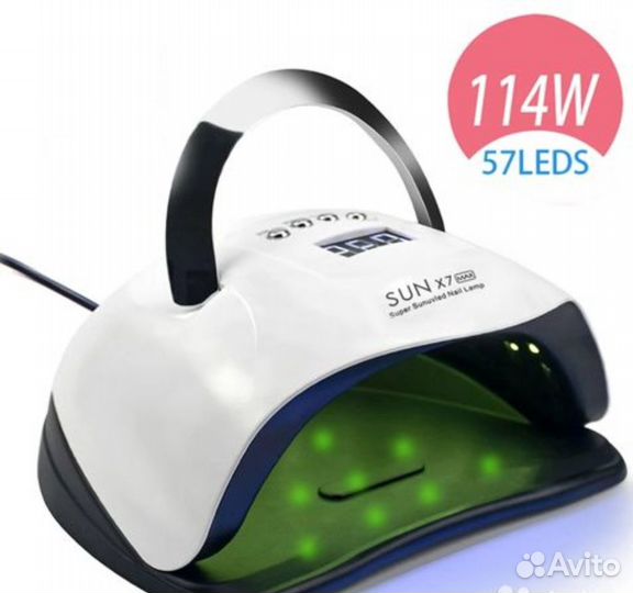 Лампа сушки гель лака, Машинка для маникюра