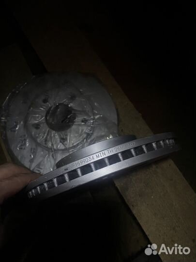 Диск тормозной передний mazda