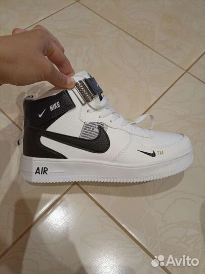 Кроссовки nike air force 1 зима