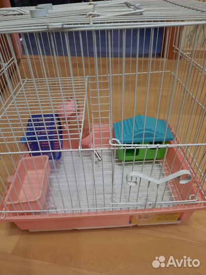 Клетка для грызунов очень большая