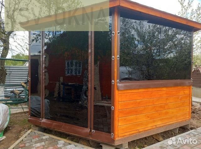 Мягкие окна на веранду