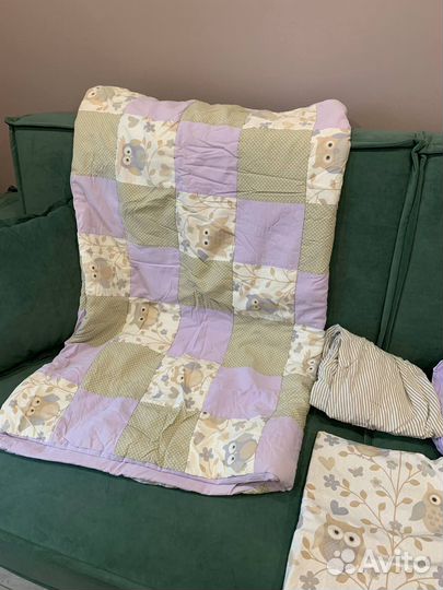 Постельное белье в детскую кроватку