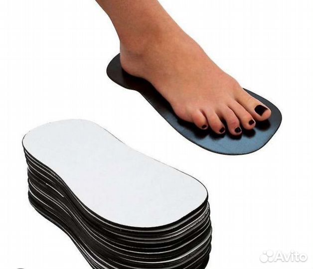 Наклейки на ступни для моментального загара