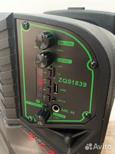 Колонка BT Speaker 1839 напольная с микрофоном