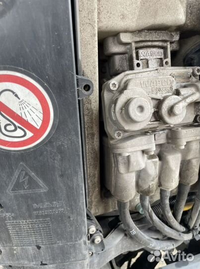 Главный тормозной кран на MAN 81521306287