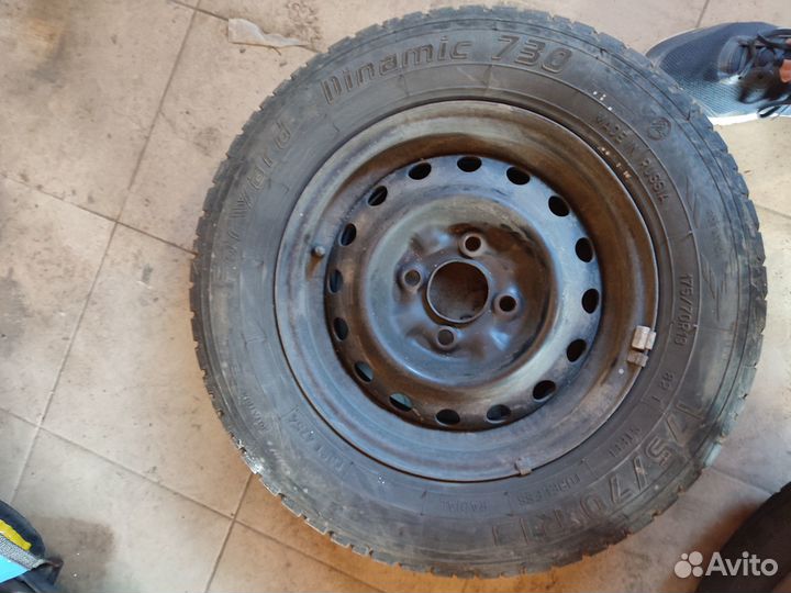 Комплект летних колёс 4x100 175/70r13