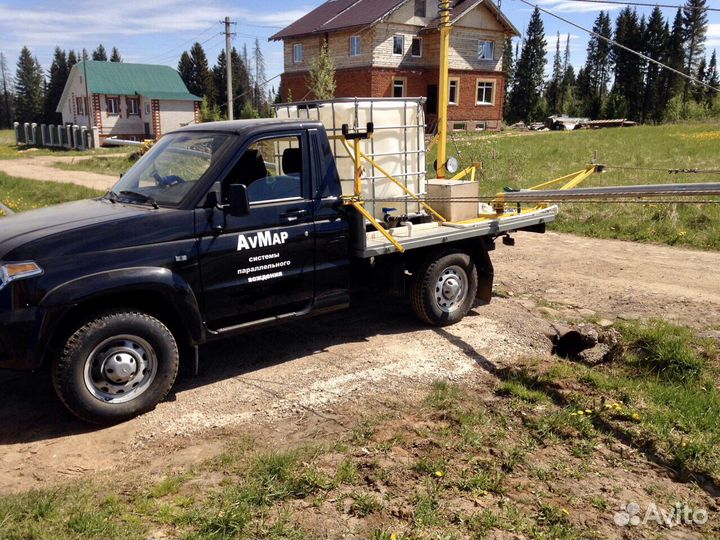 Опрыскивание полей/Внесение средств защиты растени