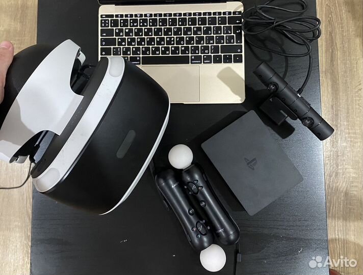 Sony ps4 VR v2 + полный игровой комплект