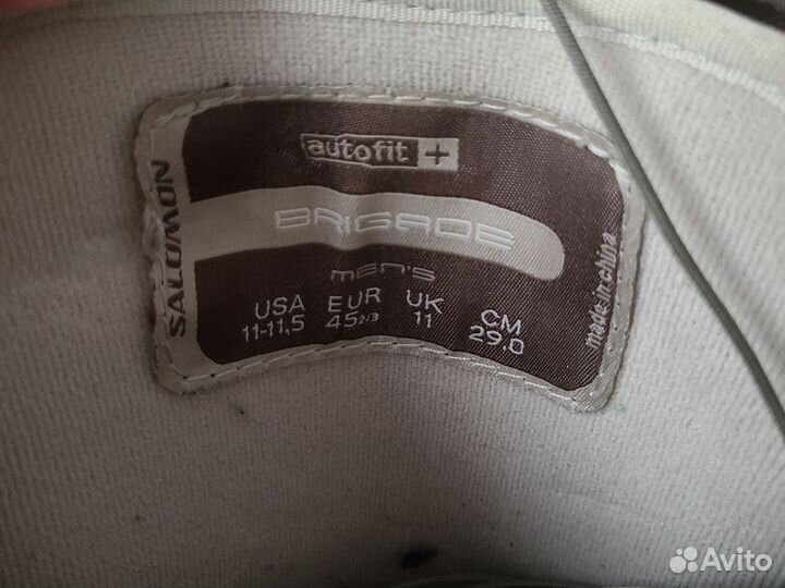 Сноубордические ботинки Salomon Brigade autofit 29