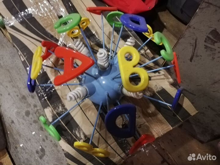 Детская люстра буквы Икея