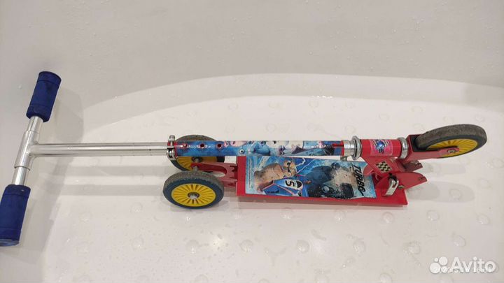 Самокат детский трехколесный бу