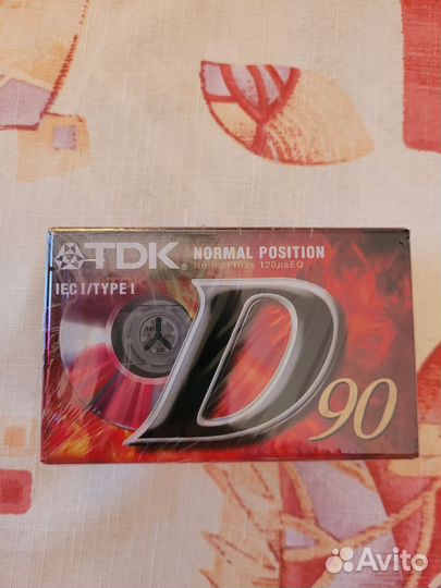 Аудиокассета TDK D90
