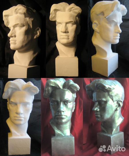 Бюсты В.Маяковского и Блока