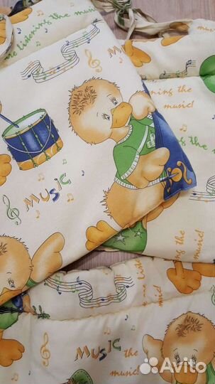 Бортики в кроватку