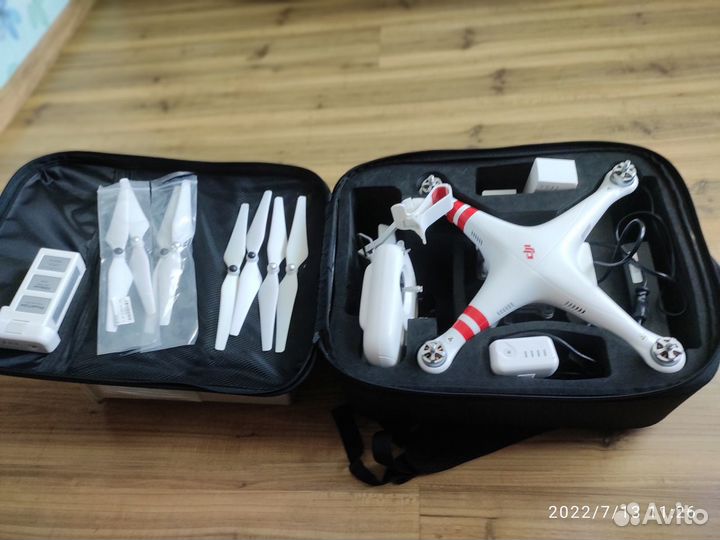 Квадрокоптер dji phantom 2 vision+