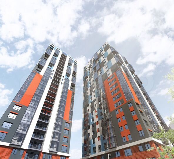 2-к. квартира, 62,9 м², 11/25 эт.