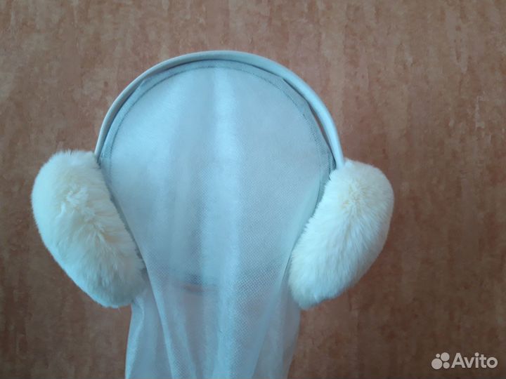 Меховые наушники