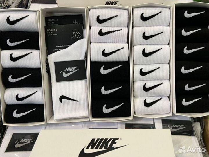 Носки nike высокие