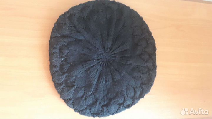 Берет ажурный новый